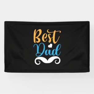 Papa Gift Beste papa Spandoek
