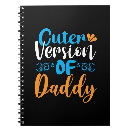 Papa Gift Cuter versie van papa Notitieboek (Voorkant)