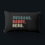 Papa Gift | Husband Dad Hero Best Gift Idea Kussen<br><div class="desc">Papa Gift | Echtgenoot papa Hero Best Gift Idea! Geef je vader een cadeau! Geweldige vader!</div>