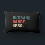 Papa Gift | Husband Dad Hero Best Gift Idea Kussen<br><div class="desc">Papa Gift | Echtgenoot papa Hero Best Gift Idea! Geef je vader een cadeau! Geweldige vader!</div>