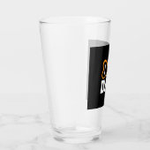 Papa Gift Ik hou van mijn vader Glas (Rechts)