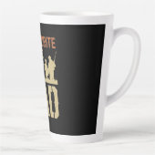 Papa Gift | Mijn favoriete jachtmakker noemt me pa Latte Mok (Rechts)