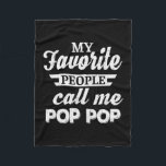 Papa Gift Mijn favoriete mensen noemen me Papa Fleece Deken<br><div class="desc">Papa Gift Mijn favoriete mensen noemen me Papa</div>
