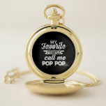 Papa Gift Mijn favoriete mensen noemen me Papa Zakhorloge<br><div class="desc">Papa Gift Mijn favoriete mensen noemen me Papa</div>