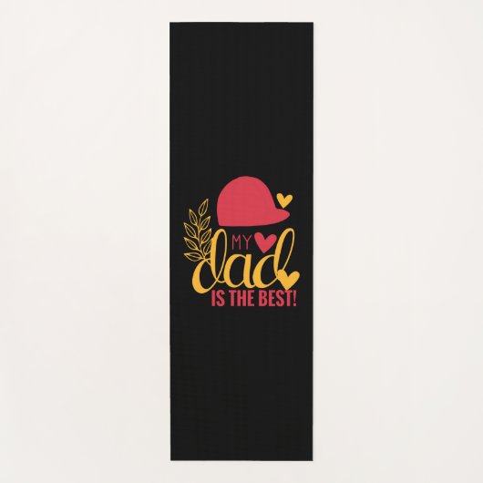 Papa Gift mijn vader is het beste Yogamat (Voorkant)