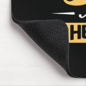 Papa Gift Mijn vader Mijn Hero Muismat (Hoek)