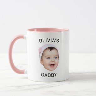 Papa Gift Mok, Gepersonaliseerde Gezicht Mok, Aang Mok