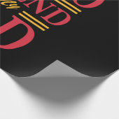 Papa Gift My Hero Friend Dad Cadeaupapier (Hoek)