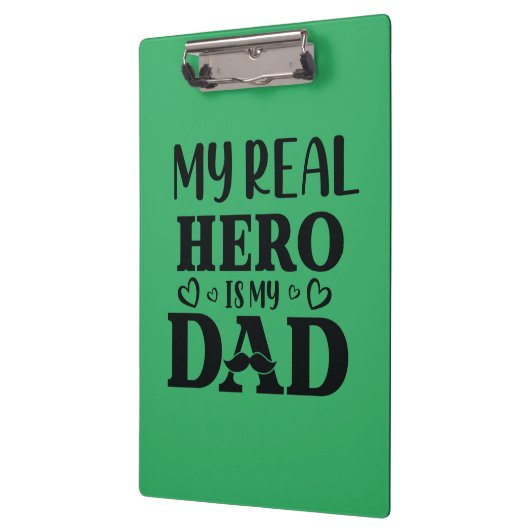 Papa Gift My Real Hero is mijn Hero Klembord (Links)