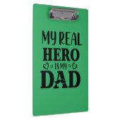 Papa Gift My Real Hero is mijn Hero Klembord (Rechts)