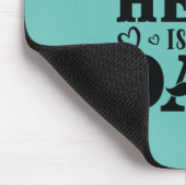 Papa Gift My Real Hero is mijn Hero Muismat (Hoek)