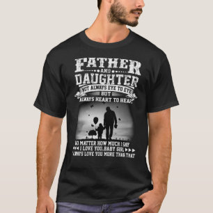 Papa Gift Oogoog voor vader en dochter, samen me T-shirt