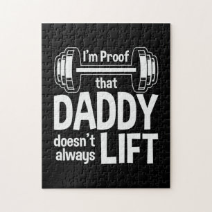 Papa Gift Papa houdt niet altijd op Legpuzzel