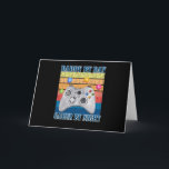 Papa Gift | Papa tegen dag gamer bij nacht Kaart<br><div class="desc">Papa Gift | Papa tegen dag gamer tegen nacht . Geef je vader een cadeau! Geweldige vader!</div>