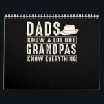 Papa Gift | Papa's weten veel, maar opa's cadeaus Kalender<br><div class="desc">Papa Gift | Papa's weten veel,  maar opa's weten alles. Cadeau idee. Geef een cadeau voor je vader!! Grote Vader!</div>