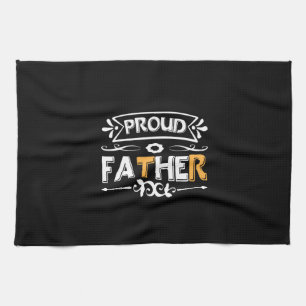 Papa Gift Proud Vader Theedoek