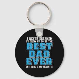 Papa Gift Proud's beste vader ooit Sleutelhanger