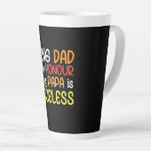 Papa Gift wordt papa als Papa Latte Mok (Rechterhoek)