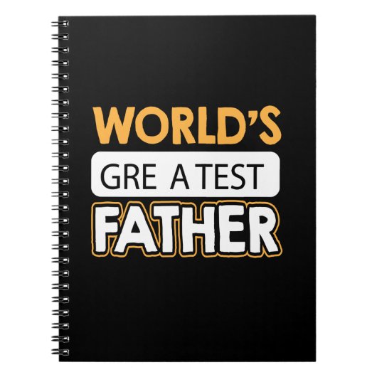 Papa Gift World's grootste vader Notitieboek (Voorkant)