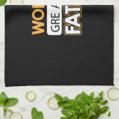 Papa Gift World's grootste vader Theedoek (Gevouwen)