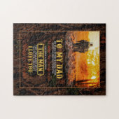 Papa Gifts | Brief aan mijn vader Het Man waar ik Legpuzzel (Horizontaal)