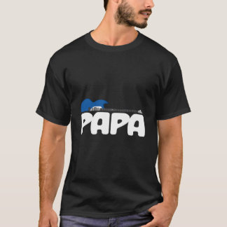 Papa Gitaar Gitarist Opa Grootvader Muzikant T-shirt