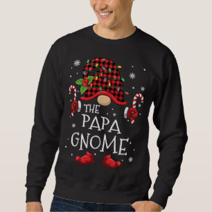 Papa Gnome Buffalo met kerstboomfamilie Xma Trui