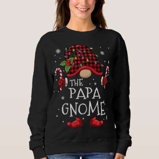 Papa Gnome Buffalo met kerstboomfamilie Xma Trui