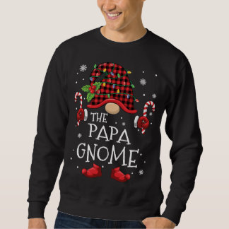 Papa Gnome Buffalo met kerstboomfamilie Xma Trui