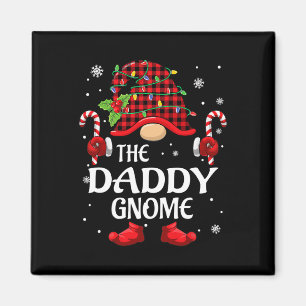 Papa Gnome Matching Kerstmis PJS Voor Familie Magneet