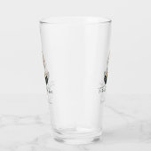 Papa Gnome personaliseren | Groene  pap Gift Glas (Rechts)