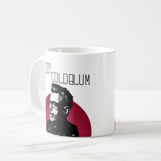 Papa Goldblum Koffiemok (Voorkant links)