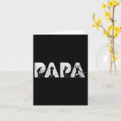 Papa Golf Vader Grappig Vaderdag Cadeau Kaart (Gele Bloem)