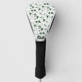 Papa Golfen Sport vaders dag cadeau Golfheadcover (Voorkant)
