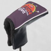 Papa grap grappig Vaderdag papa pun verjaardagscad Golfheadcover (3/4 voorkant)