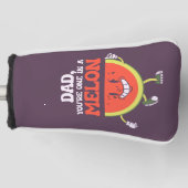 Papa grap grappig Vaderdag papa pun verjaardagscad Golfheadcover (Voorkant)