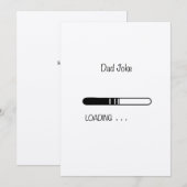 Papa grap  Platte Kaart (Voorkant / Achterkant)