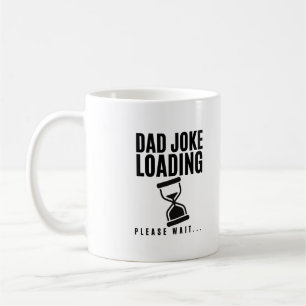 Papa grapjas aan het laden, even geduld Vaderdag Koffiemok