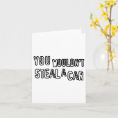 Papa grapjas film piraat je zou geen auto stelen P Kaart (Gele Bloem)