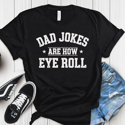 Papa Grappen Hoe Oog Rol T-Shirt – Grappige Vader’