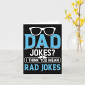 Papa Grappen_ Ik Denk Dat Je Rad Grappen Premium B Kaart (Gele Bloem)