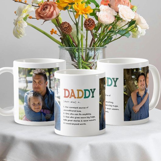 Papa Grappig Aangepaste Zinsnede Foto Gepersonalis Koffiemok