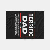 Papa - Grappig Donald Trump Vaders Day Gift Fleece Deken (Voorkant (Horizontaal))