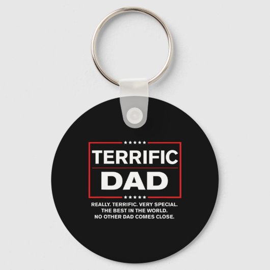 Papa - Grappig Donald Trump Vaders Day Gift Sleutelhanger (Voorkant)