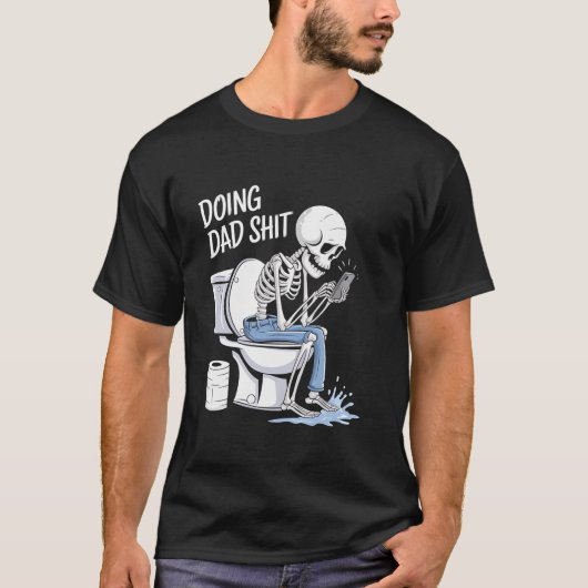 Papa Grappig Papa Bod Vaderdag Cadeau voor Papa T-shirt (Voorkant)
