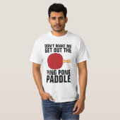 PAPA GRAPPIG PING PONG PADDLE T-shirt (Voorkant volledig)