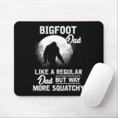 Papa Grappig Sasquatch Bigfoot Vaders Day Gift Muismat (Met muis)