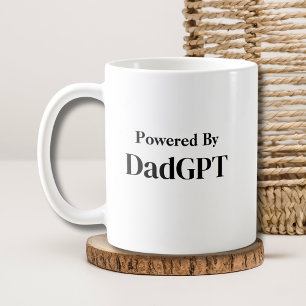 Papa Grappige Verjaardag - Aangedreven Door PapaGP Koffiemok