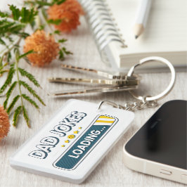 Papa grapt met laden... sleutelhanger