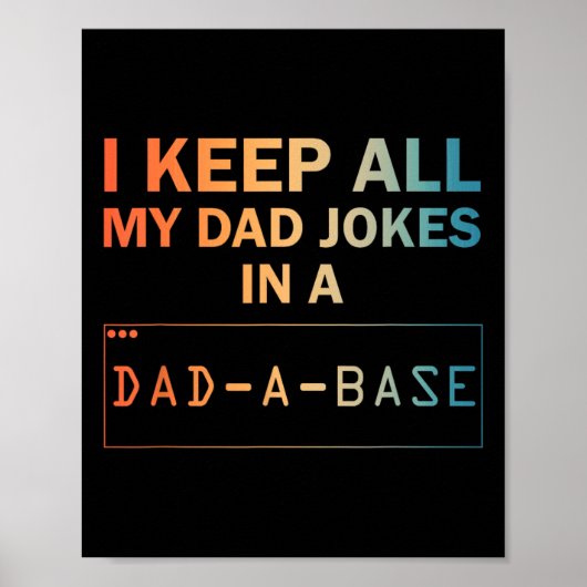 Papa grapt ontwerp voor mannen papa database papa  poster (Voorkant)